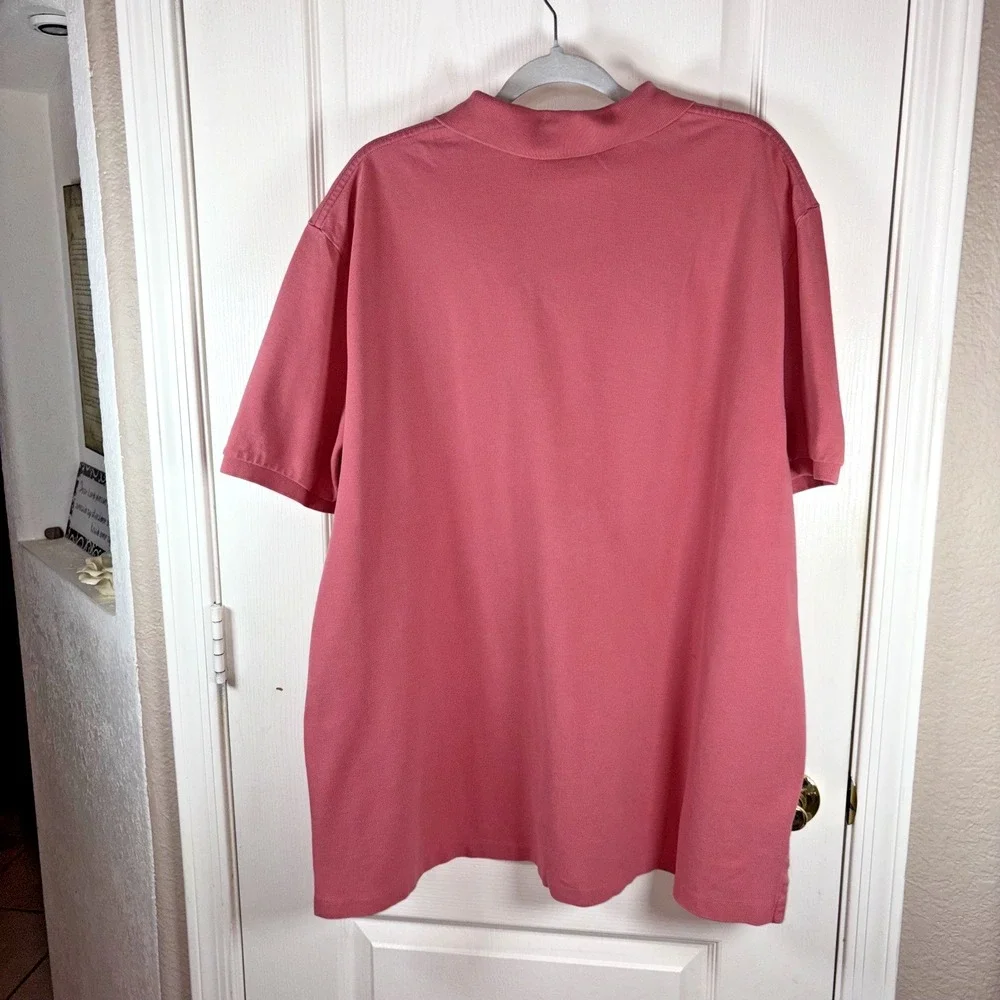 Polo Ralph Lauren Men's Peach Shirt‎ Short Sleeves Button Size 2XL